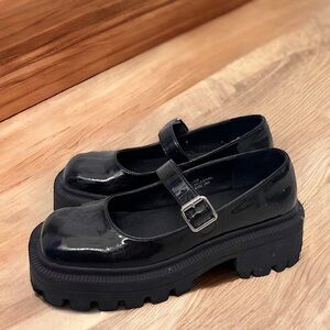 Urban Outfitters Clarita Mary Jane Shoes  (T2S)